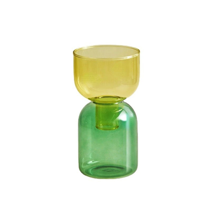 Zestaw mini wazonów terrarium w dwóch częściach