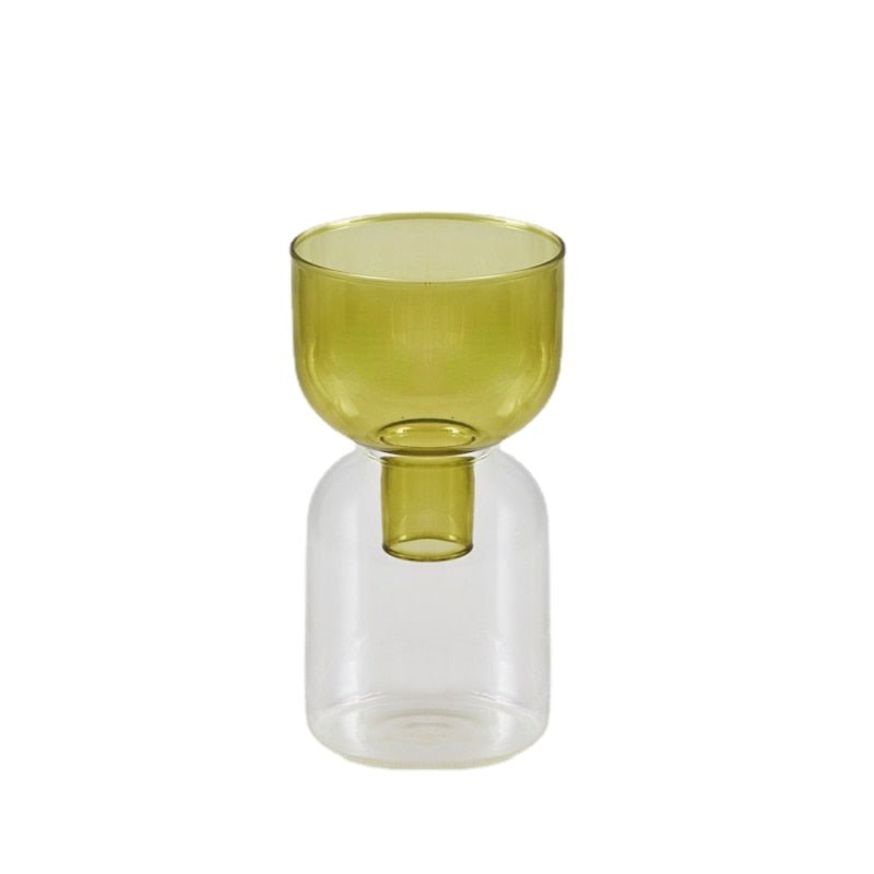 Zestaw mini wazonów terrarium w dwóch częściach