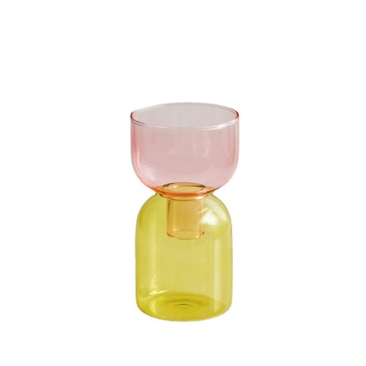 Zestaw mini wazonów terrarium w dwóch częściach