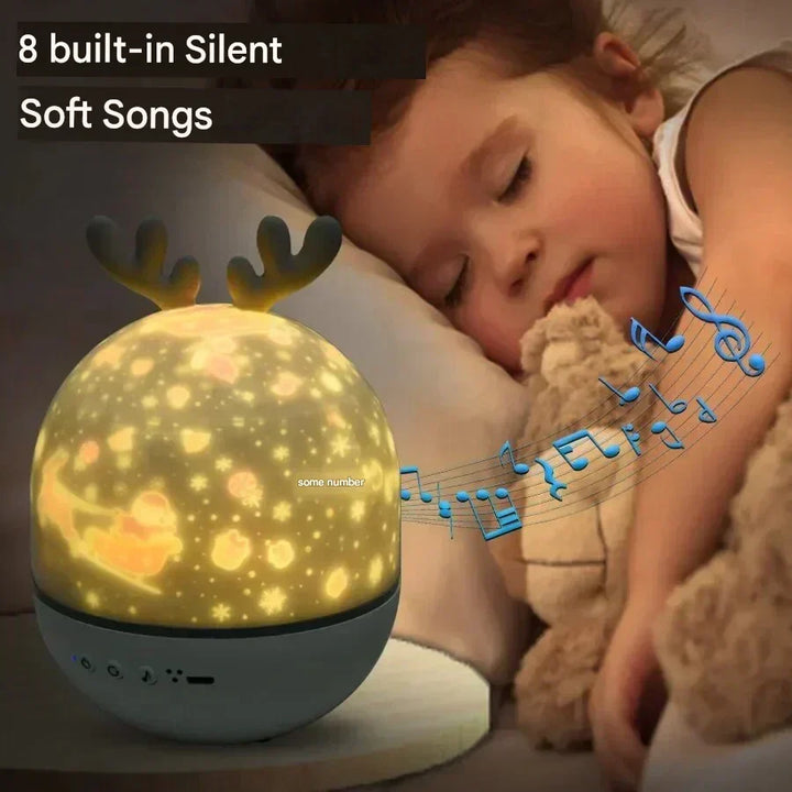 Unikalna Lampa Nocna dla Dzieci - StarryDream
