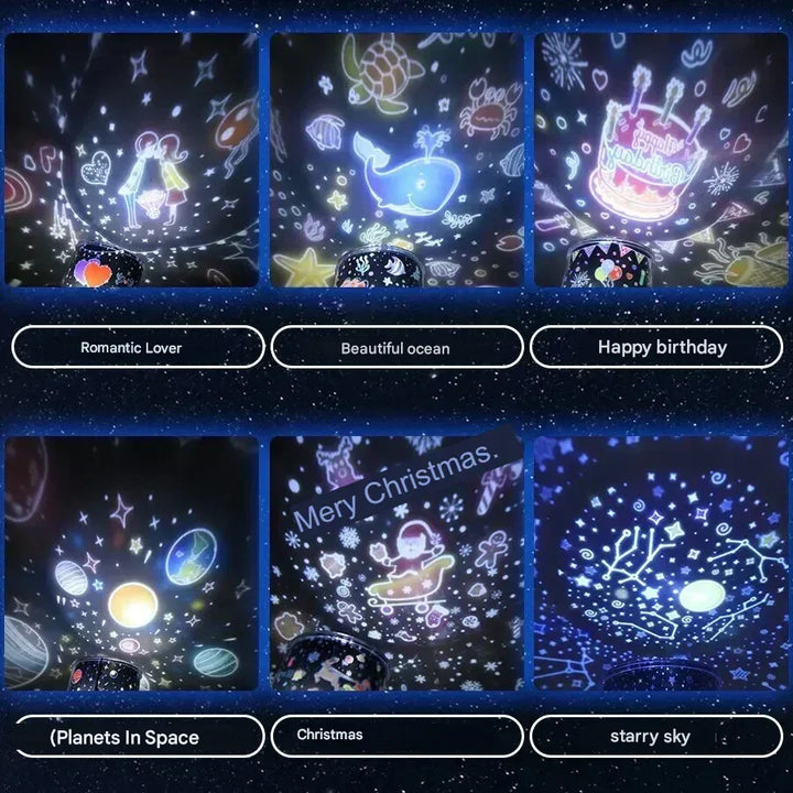 Unikalna Lampa Nocna dla Dzieci - StarryDream