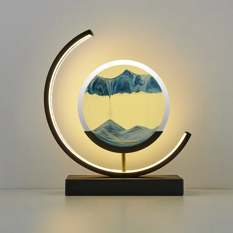 Lampa LED w Piaskownicy