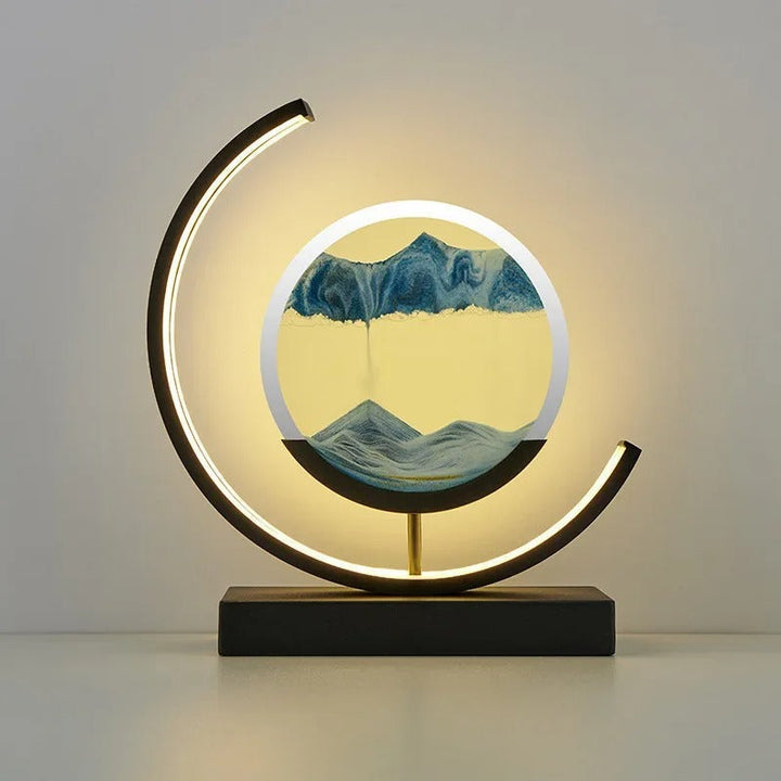 Lampa LED w Piaskownicy