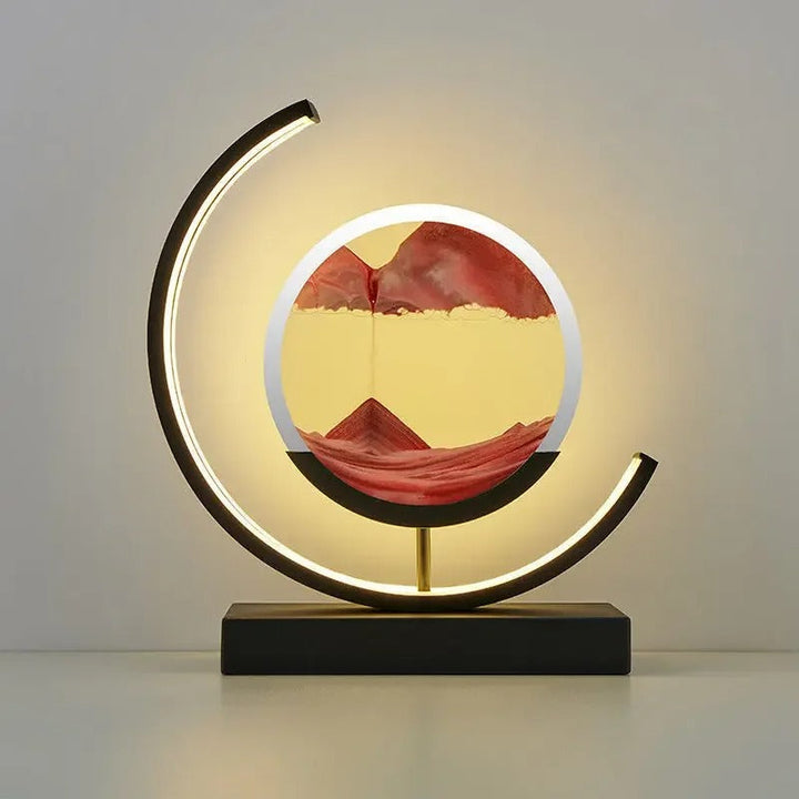 Lampa LED w Piaskownicy