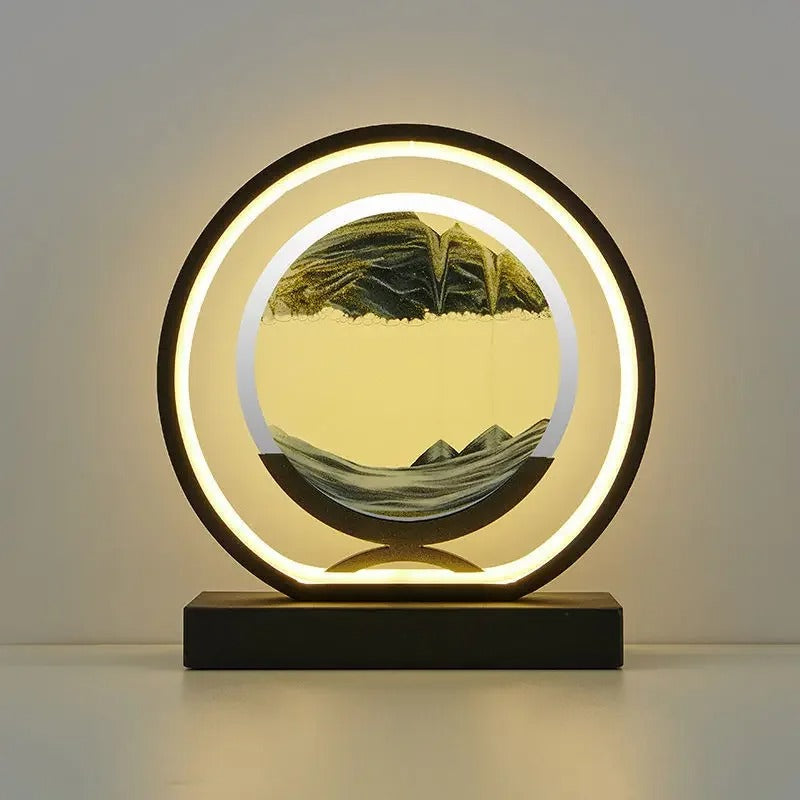 Lampa LED w Piaskownicy