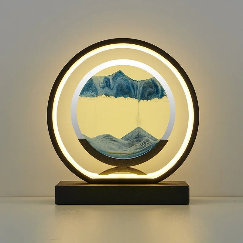 Lampa LED w Piaskownicy