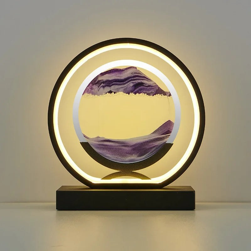 Lampa LED w Piaskownicy