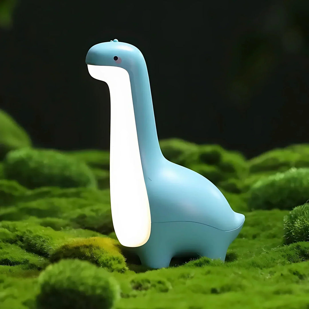 LED Dinozaur Nocna Lampa dla Dzieci – Delikatne Światło na Spokojne Noce
