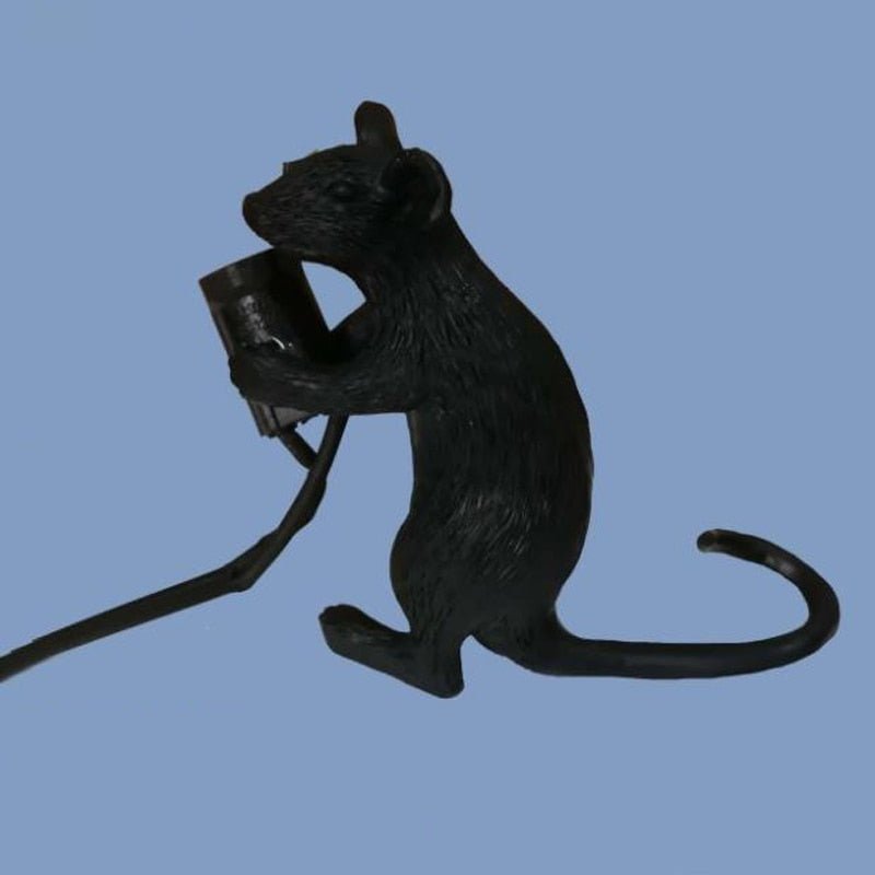Vintage Mouse LED Lampa Stolikowa