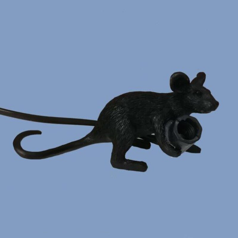 Vintage Mouse LED Lampa Stolikowa