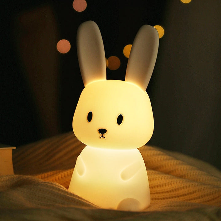 CozyGlow Nocna Lampa - Uroczy Kształt LED Zwierzątka dla Dzieci
