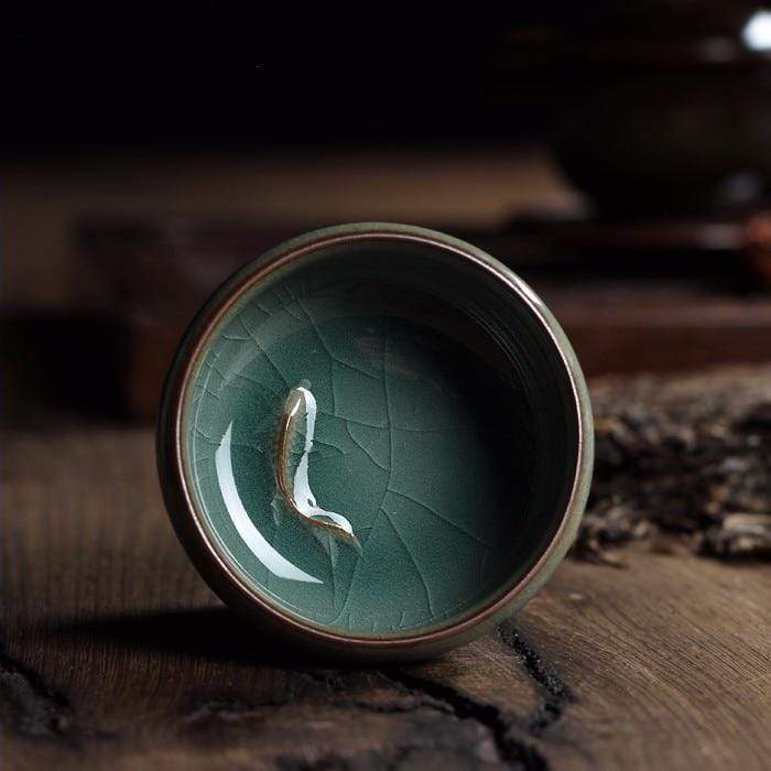 Bowl z rybkami Koi