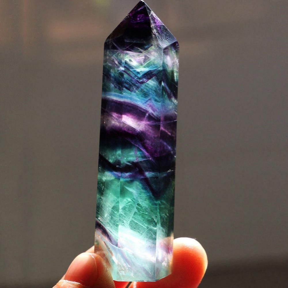 Naturalny Kamień Leczniczy Fluoryt