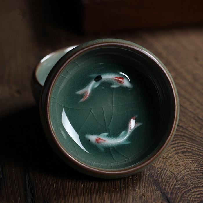 Bowl z rybkami Koi