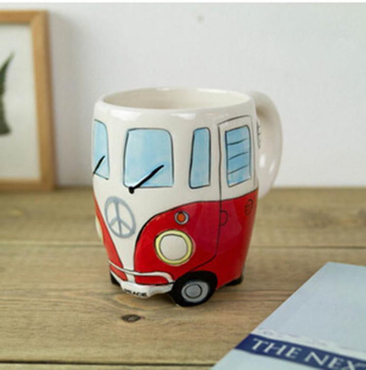 Kubek do kawy w stylu Hippie Bus