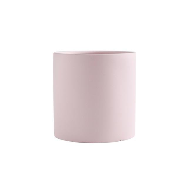 kolorowe doniczki ceramiczne
