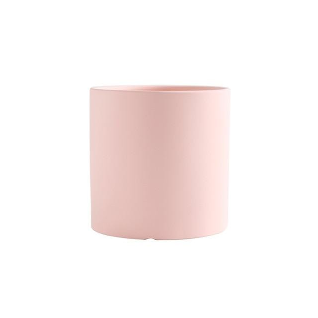 kolorowe doniczki ceramiczne