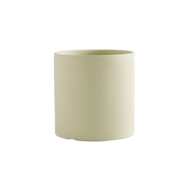 kolorowe doniczki ceramiczne