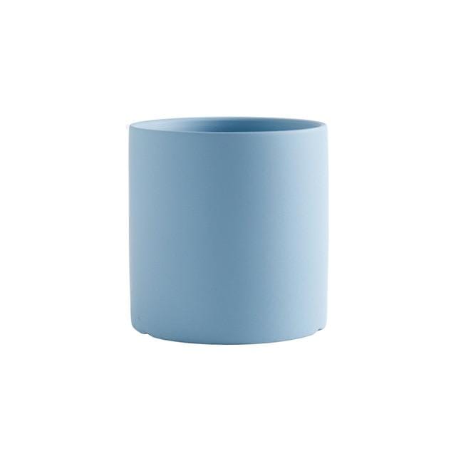 kolorowe doniczki ceramiczne
