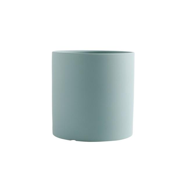 kolorowe doniczki ceramiczne