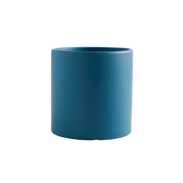 kolorowe doniczki ceramiczne
