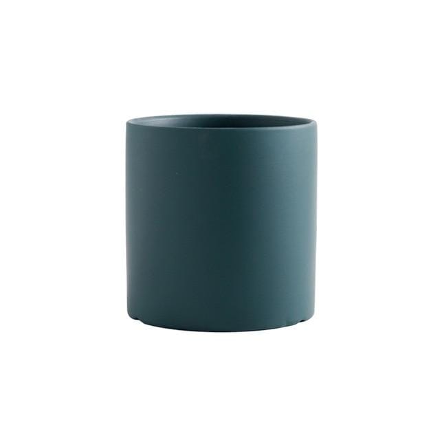 kolorowe doniczki ceramiczne