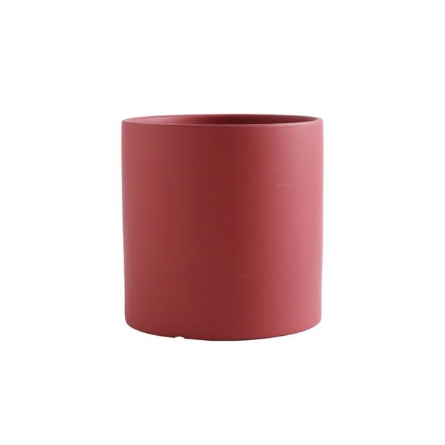 kolorowe doniczki ceramiczne