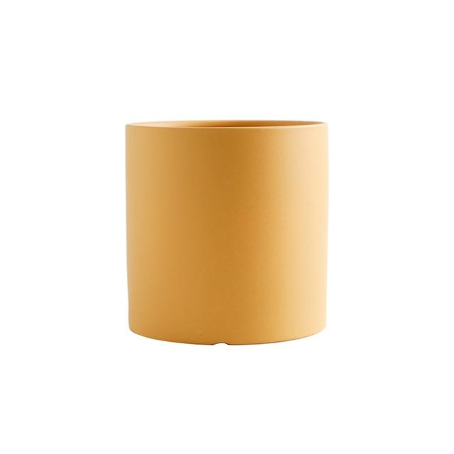 kolorowe doniczki ceramiczne