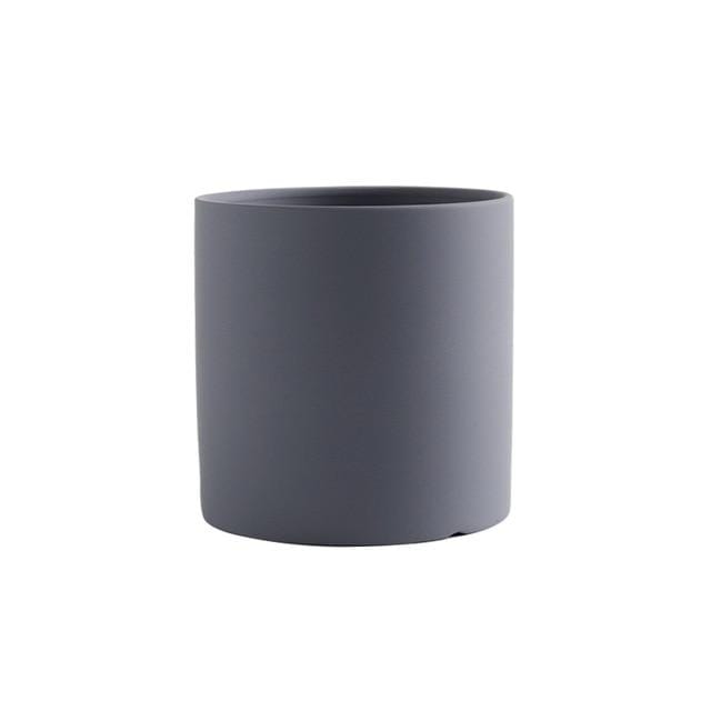kolorowe doniczki ceramiczne