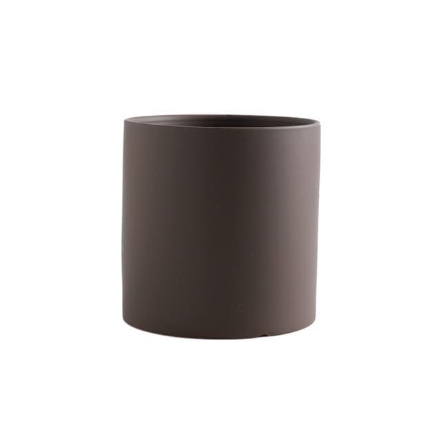 kolorowe doniczki ceramiczne