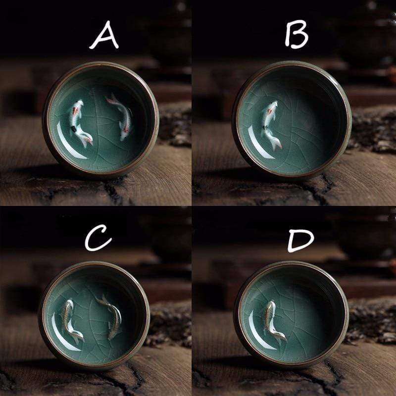 Bowl z rybkami Koi