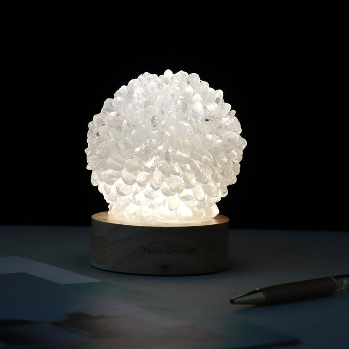 Lampa Kryształowa z Awerutyną