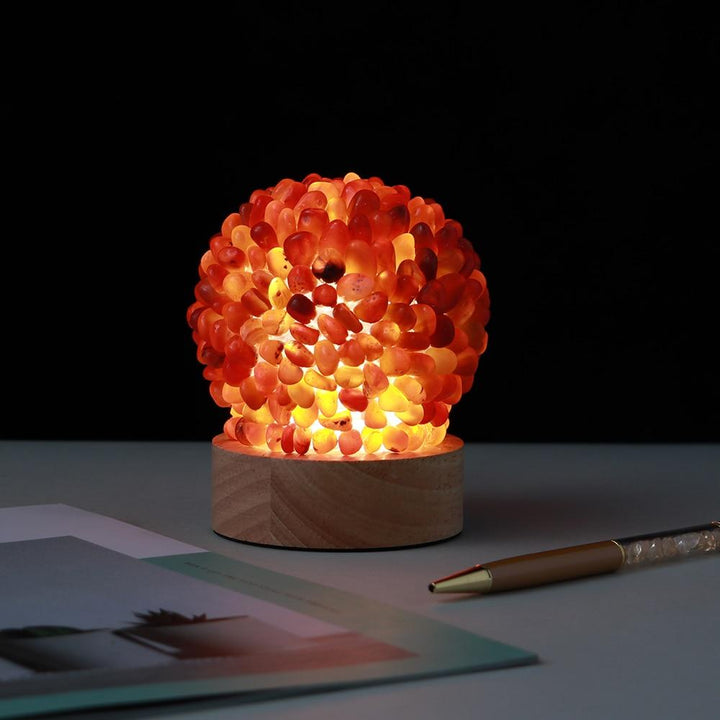Lampa Kryształowa z Awerutyną