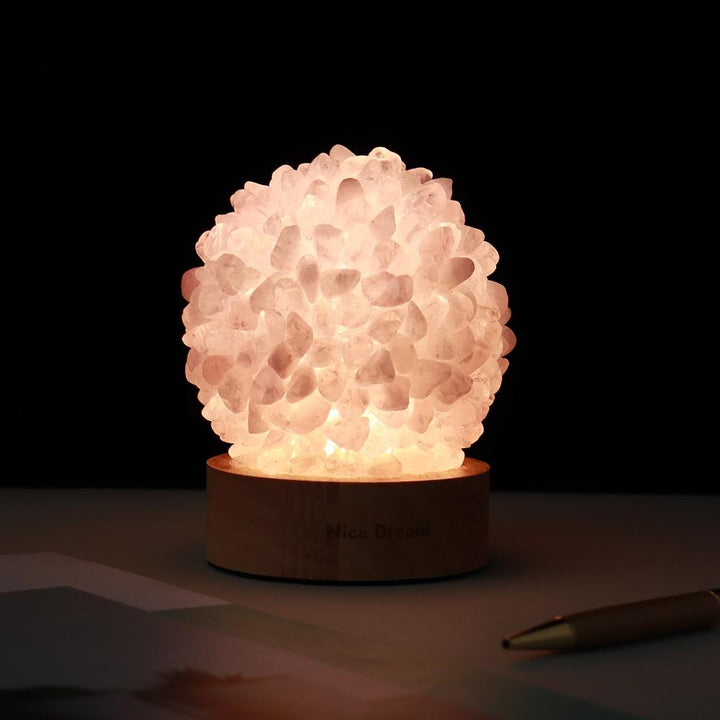 Lampa Kryształowa z Awerutyną