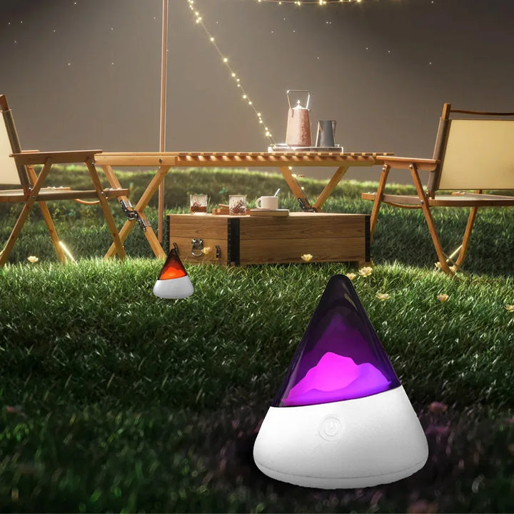 Bezprzewodowa LED Lampa Nocna Iceberg - IceGlow