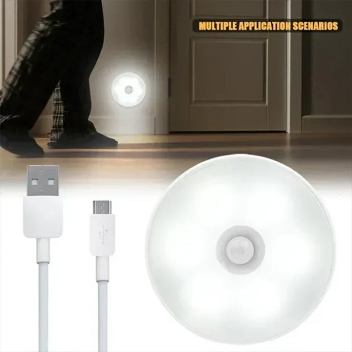 Bezprzewodowa Lampa Nocna z Czujnikiem Ruchu - LumiSense