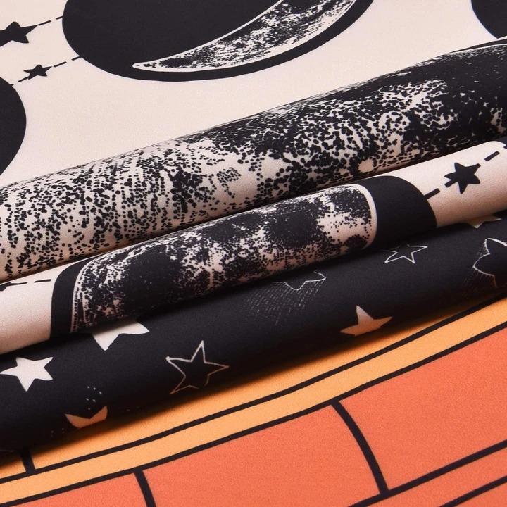 "Tarot Księżyca" Kolorowa Tkanina