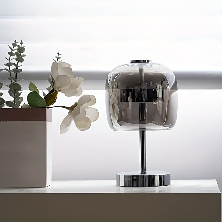 Nowoczesna Lampa Ambient Light z Elektroplaterowanego Szkła